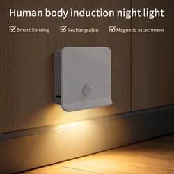 Wireless Rechargeable LED Motion Sensor Night Light - 1 Piece (Warm White)