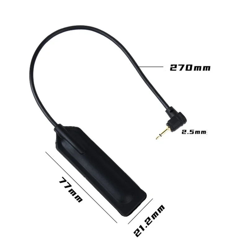 Tactical Airsoft Flashlight PEQ 15 Tail Control Switch PEQ15 DBAL-A2 Laser Torch Light Pressure Remote Button