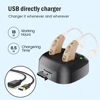 JINGHAO Rechargeable Hearing Aids BTE Ear Aids Hearing Amplifier Behind The Ear Sound Enhance Device Local Stock 2
