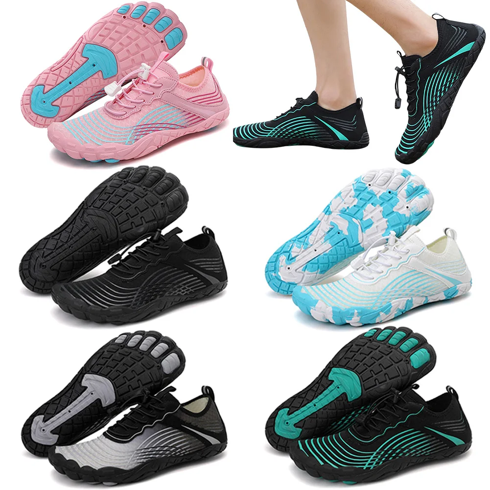 Water Shoes Barefoot Beach Shoes Non-slip Soft Diving Sneakers Breathable Ergonomic Wading Shoes Quick Drying for Outdoor Beach