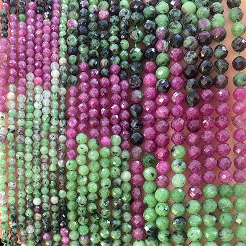 천연 석재 라운드면 처리 된 2 3 4MM 붉은 산호 느슨한 스페이서 비즈 보석 만들기 Diy 귀걸이 팔찌 매력 액세서리