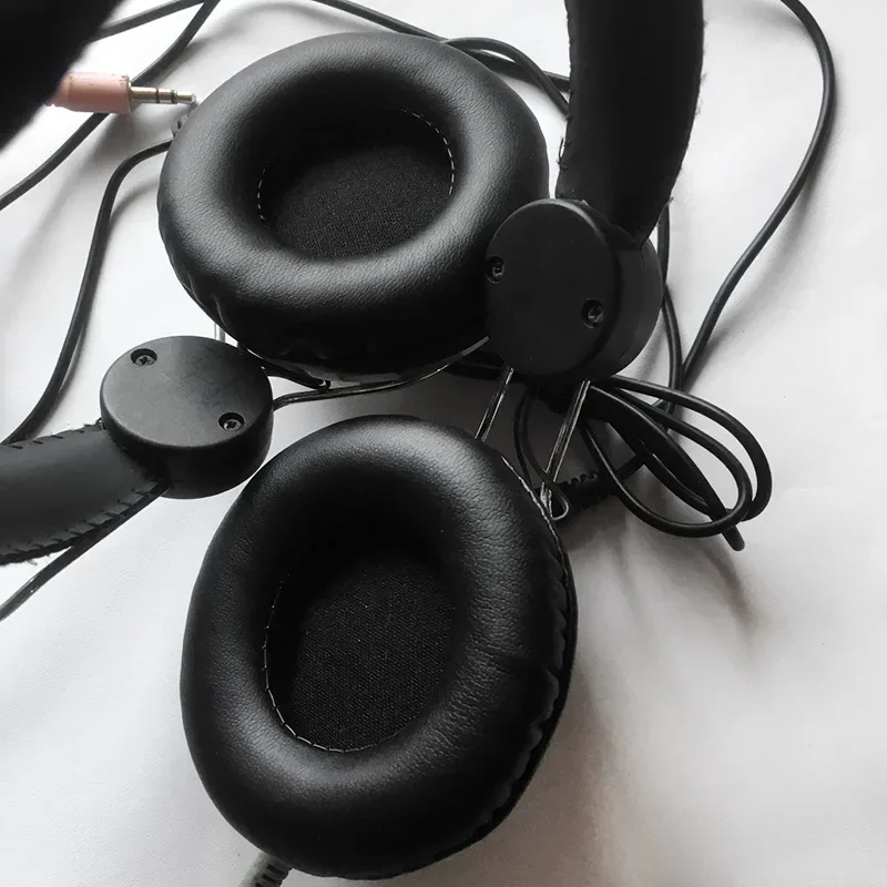 Premium Headphone Ear Pad Cushions - Soft Sponge Leather Foam, Multi-Size Options