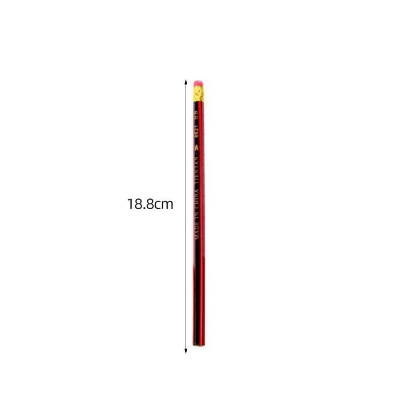 Sketch Pencils HB Wooden Lead Pencils With Eraser Children Drawing School Writing Stationery 30/50/100Pcs/Lot eraser pencil,writing stationery,drawing pencils