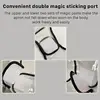 Barber Shop Pet Groomer Working Aprons Hairdressing Apron Hair Salon Waterproof Transparent TPU Apron With Pocket For Salon 3