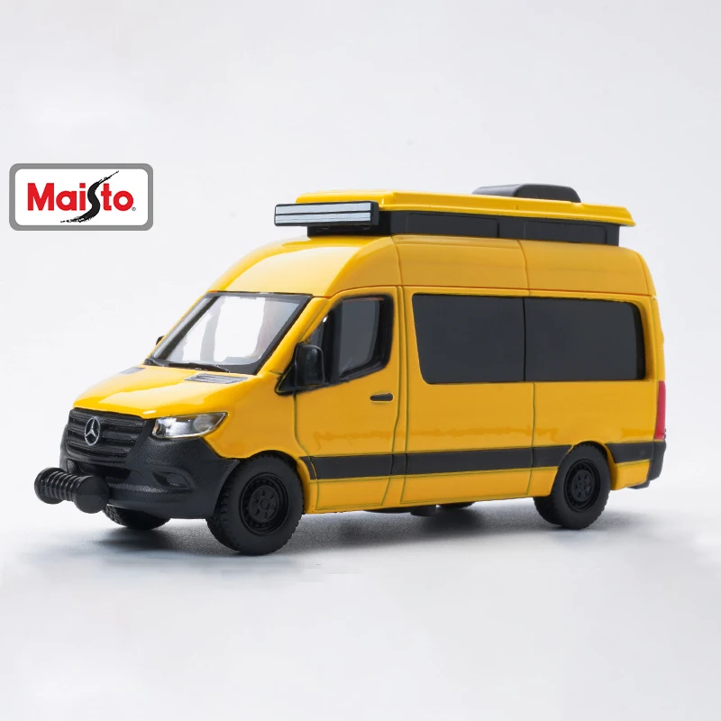 Mercedes-Benz Sprinter MPV Alloy Car Diecasts & Toy Vehicles Car Model Miniature Scale Model Car Toy For Children 2