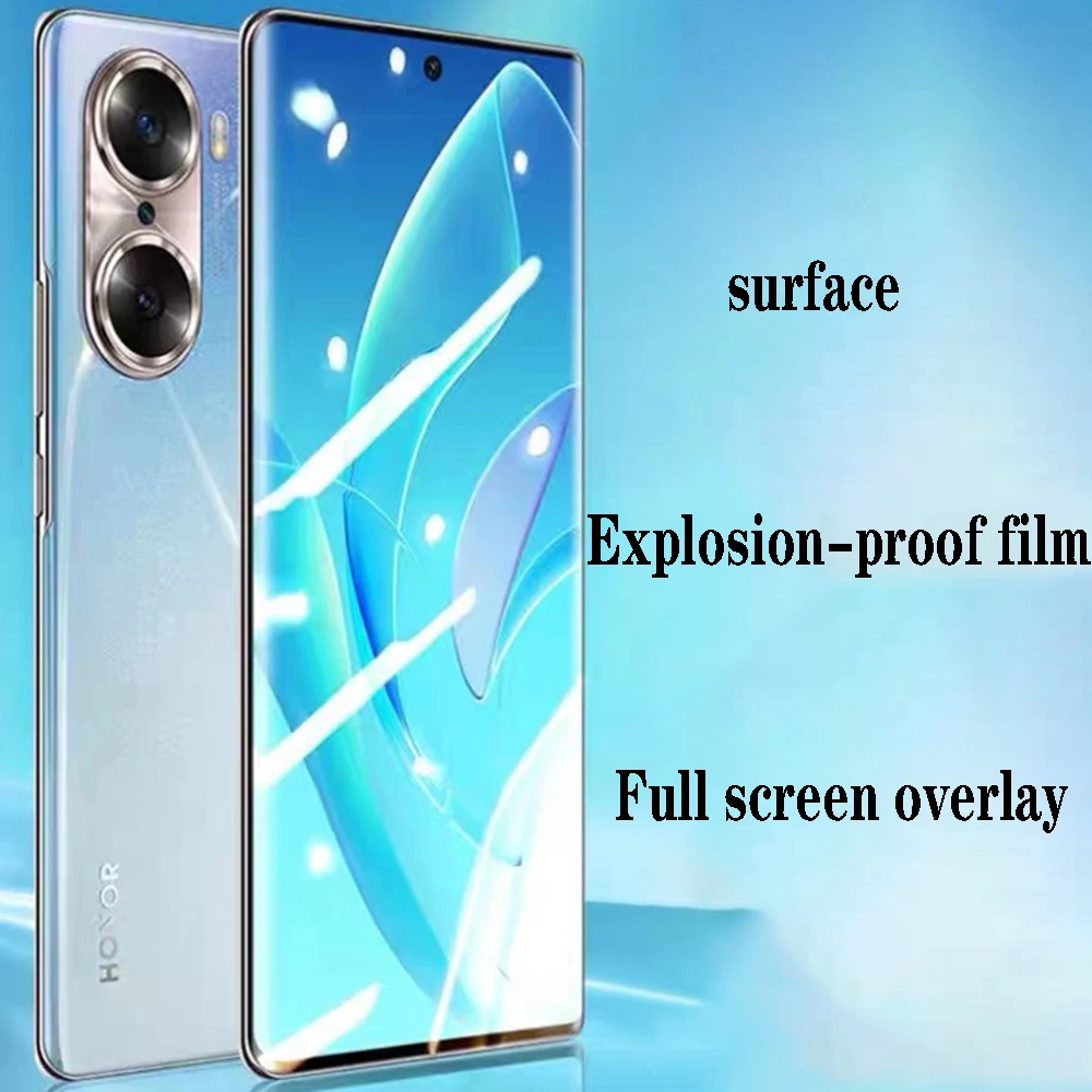 

Закаленная пленка для Huawei HONOR 50 60 60se pro, полное покрытие экрана, пленка с защитой от отпечатков пальцев, Передняя пленка с защитой от царапин