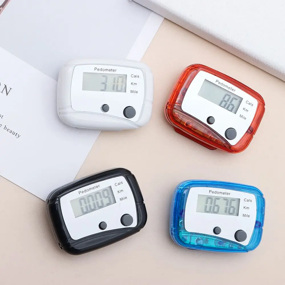 Mini Digital Pedometer Portable Walking Distance Fitness Calorie Step