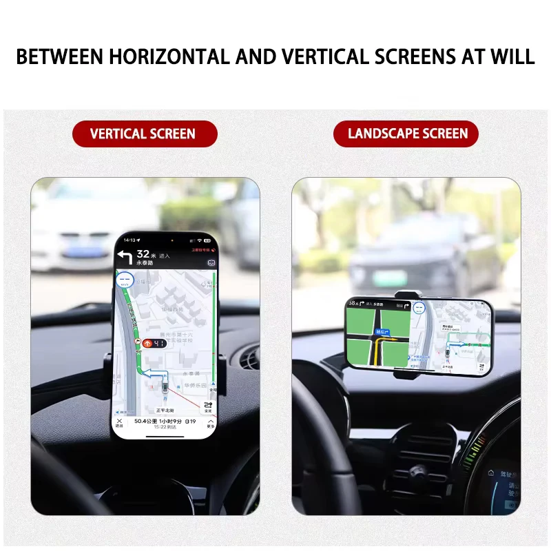 미니 쿠퍼 F56 F55 F54 F60 GPS 브래킷 스탠드용 신형 차량용 핸드폰 거치대, 대시보드 LCD 화면 지원, 자동차 내부 액세서리