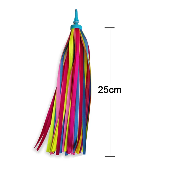 New Bicycle Handlebars Colorful Streamers Children Cycle Bike Balance Scooter Retro Tassels Ribbons Accessories Kids Girls Boy 6