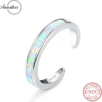 Fansilver S925 Sterling Silver Toe Rings for Women Adjustable 14K White Gold Plated Cz Summer Beach Open Toe Rings Foot Jewelry 1