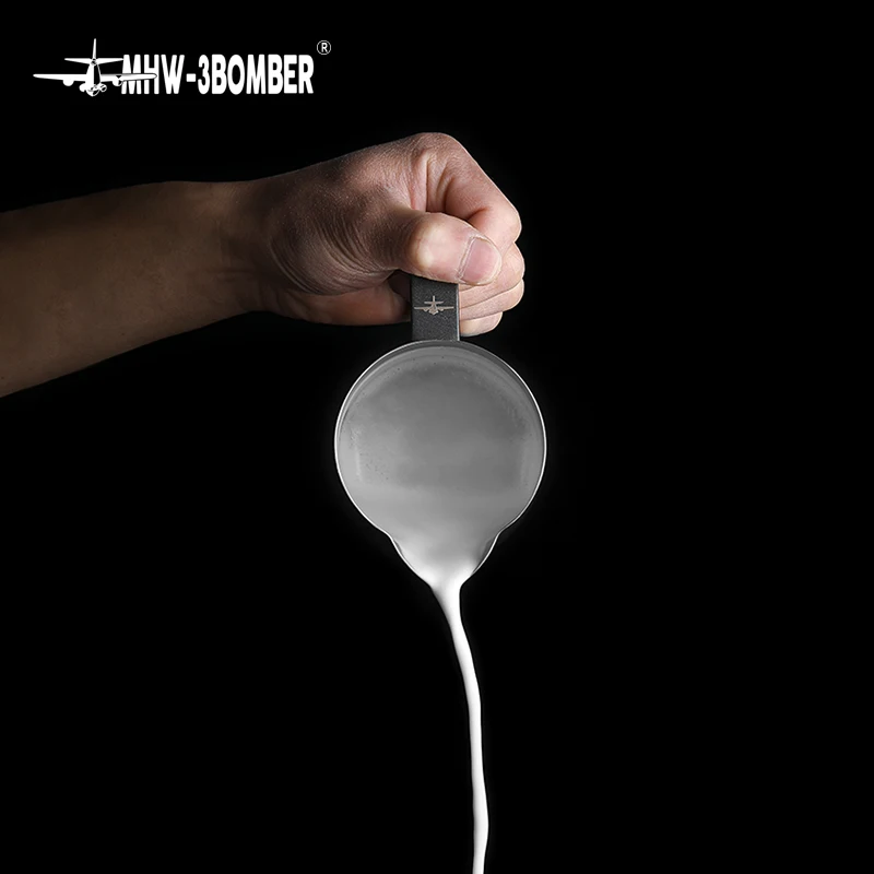 MHW-3BOMBER Milk Frothing Pitcher 304 Stainless Steel Latte Art Pitcher Cup WLAC World Champion Barista Milk Steaming Jug milk frothing pitcher