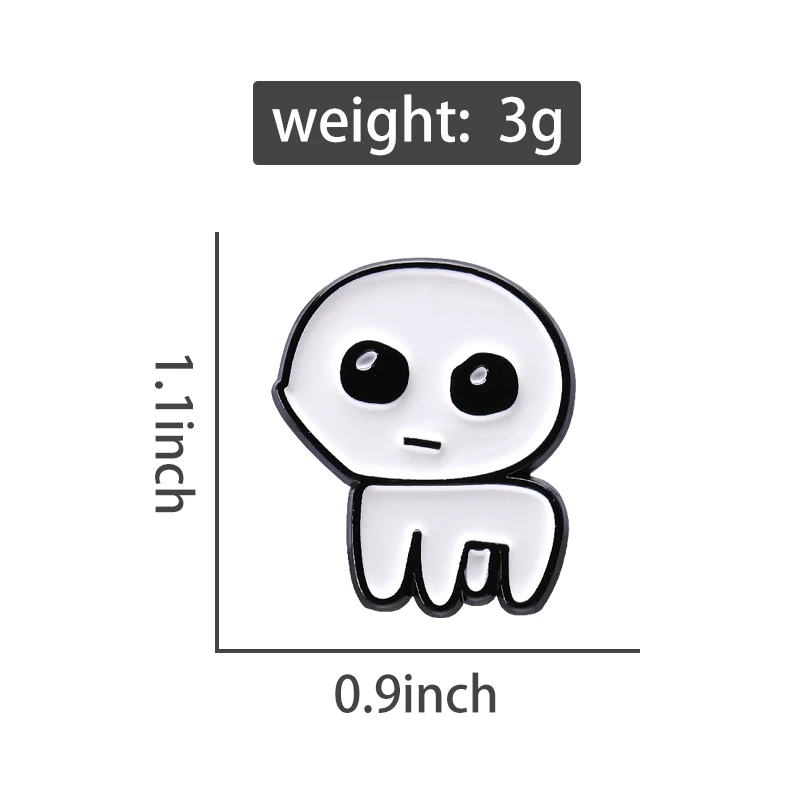 Enamel Pins Autism Tbh Creature Enamel Pins Custom Caring for Mental Health Brooches Lapel Badges Funny Jewelry Gift for Kids Friends