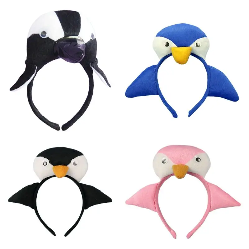 UILYNIU 2 fasce per capelli per bambini adulti, orecchie di scimmia, cerchietto per capelli da donna e ragazza, con orecchie di orso, per Halloween, costume di Halloween (2 pezzi, M