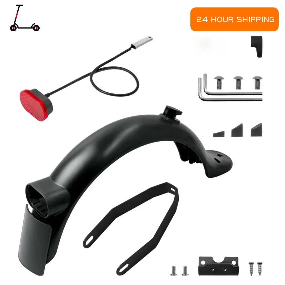 Kotflügel hinten Kit Zubehör für Xiaomi M365 Pro 2 1S Elektrische Roller Kotflügel Halterung Rücklicht Schlamm Schutz Wesentliche Ersatzteile
