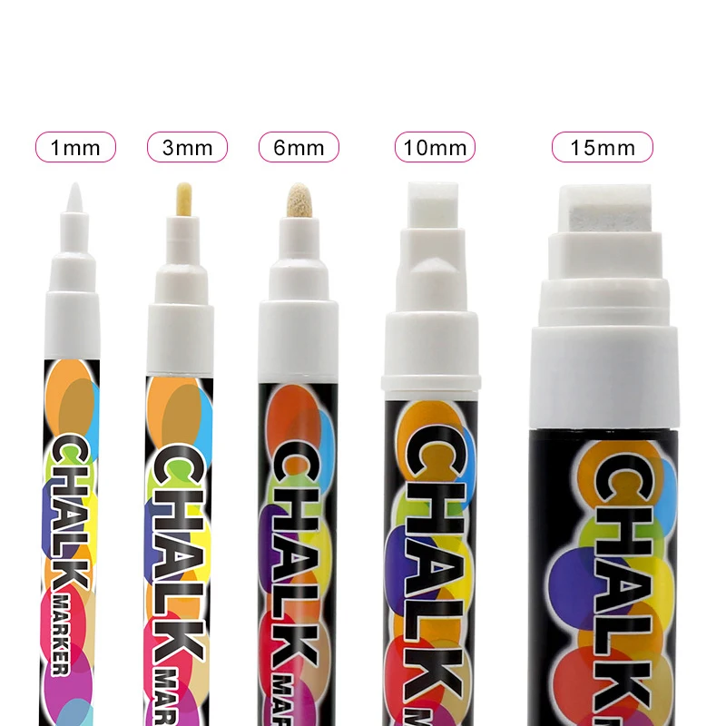 Paint Chalk Markers 15mm Window Paint Marker Erasable Chalk Pen