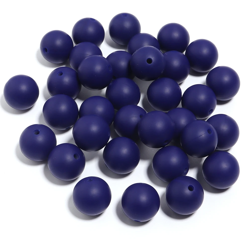 Vibrant Multicolor Silicone Beads for DIY Jewelry & Accessories - 20 Pieces