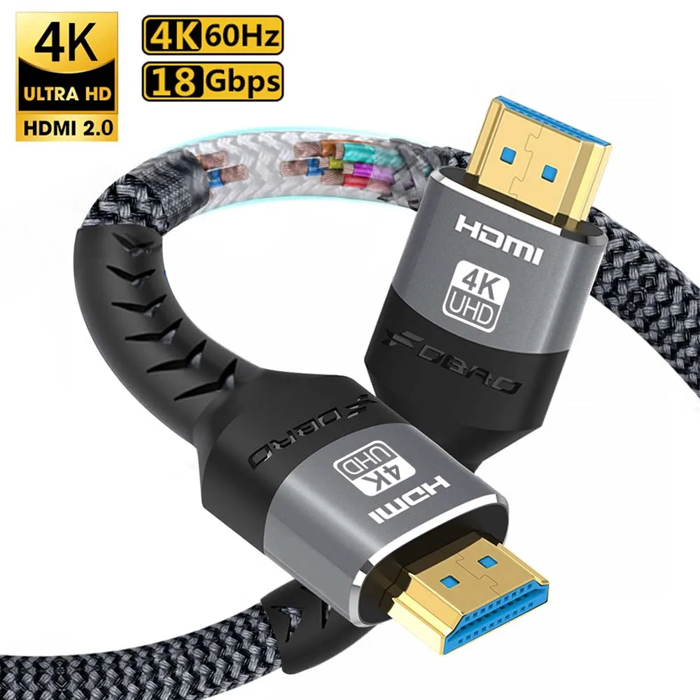 Kabel 8K HDMI High Speed 48Gbps HDMI 2.1 hdmi do hdmi kabel wideo o wysokiej rozdzielczości 1m 2m 3m 5m do monitora HDTV PS4/PS5 Xbox