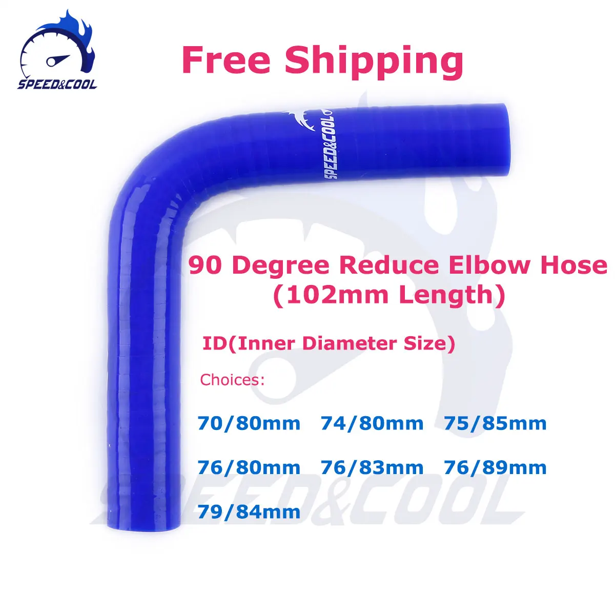 Tuyau de liquide de refroidissement en silicone général, coude SAP  résistant à 90, ID de tube de refroidisseur intermédiaire, 70mm, 74mm,  75mm, 76mm, 79mm, 80mm, 83mm, 84mm, 85mm, 89mm - AliExpress