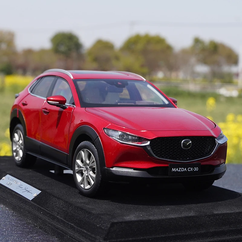 Mazda CX-30 2019 ダイキャストミニカー MAZDA CX-30 (2019) スノーフレイクホワイトパールマイカ