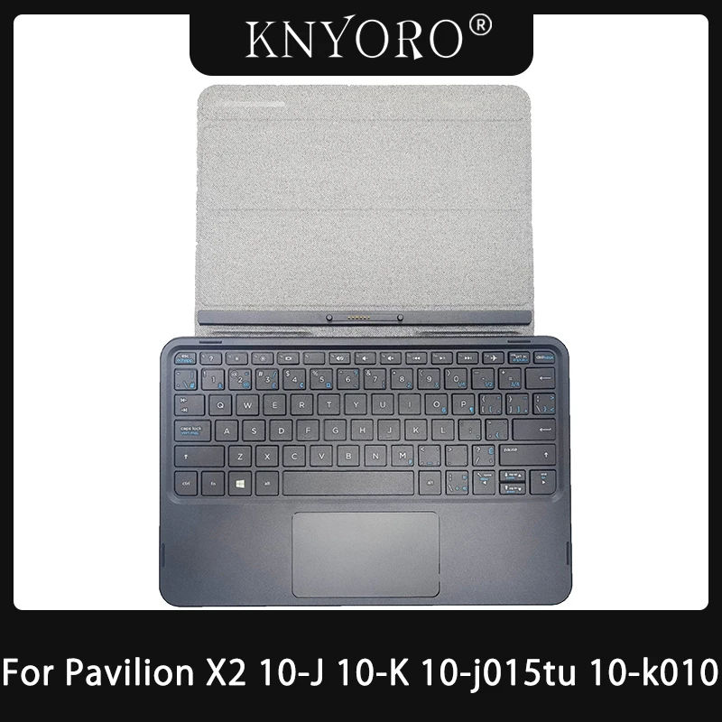 Teclado Bluetooth para hp Pavilion x2 10-j 10-k 10-j015tu 10-k010 Tablet Inglês Base de Teclado com Touchpad 784415-db1 Novo