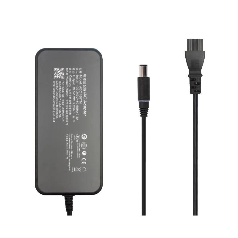 Carregador Portátil Genuíno para Xiaomi Adaptador ac 19.5v 9.23a 180w 7.4x5.0 mm 15.6 Polegada 1660ti 1060g Fonte de Alimentação Adc180tm - Imagem 6