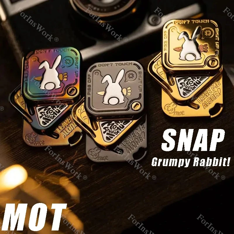 MOT SNAP 音叉 フィジェットプッシュスライダー ジルコニウム