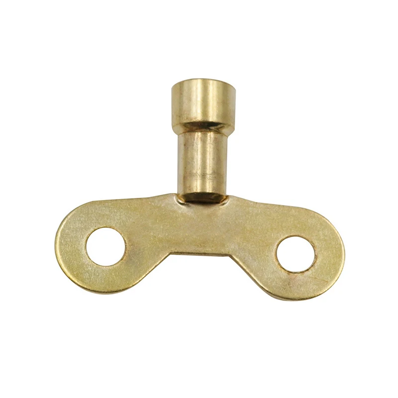 Plumbing Hole Faucet Key Radiator Water Valve Tap 6mm Square Socket Special Lock Wrench Iron For Air Valve 1Pcs plumbing tool
