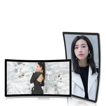 커브드 터치 스크린 게이밍 모니터, 정전식 1500R 터치 스크린, 멀티 터치 모니터, 자동 판매 장비, hdmi + dp, 32/43 인치, 4K