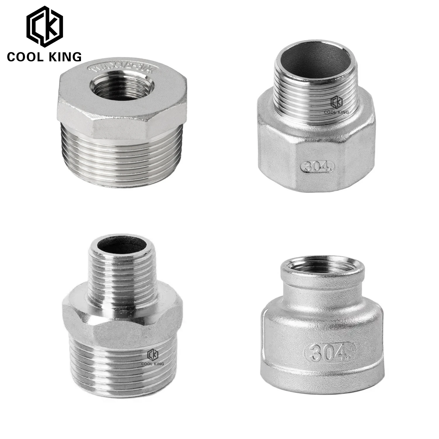 Pipe Fitting Water Pipe Fitting Hose Pipe Fitting Water Faucet Adapter Tee Adapter 1/8