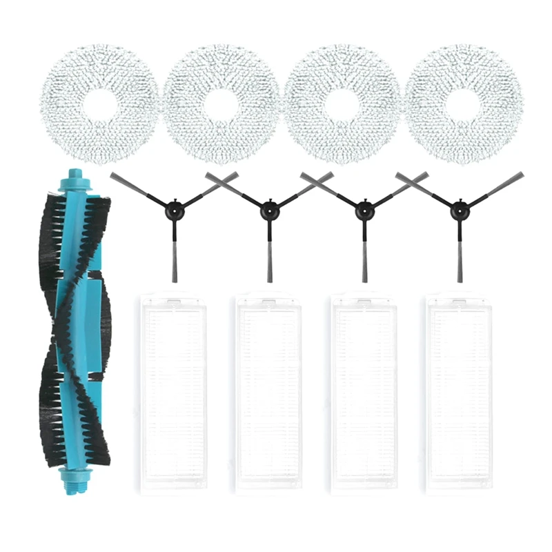 

Запчасти для Cecotec Conga 11090 Spin Revolution, основная боковая щетка, фильтр НЕРА, швабра