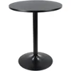 Stylish Round Bar Table Cocktail Pub Dining Bistro Furniture Easy Assembly Durable Steel Structure Floor Protection 5