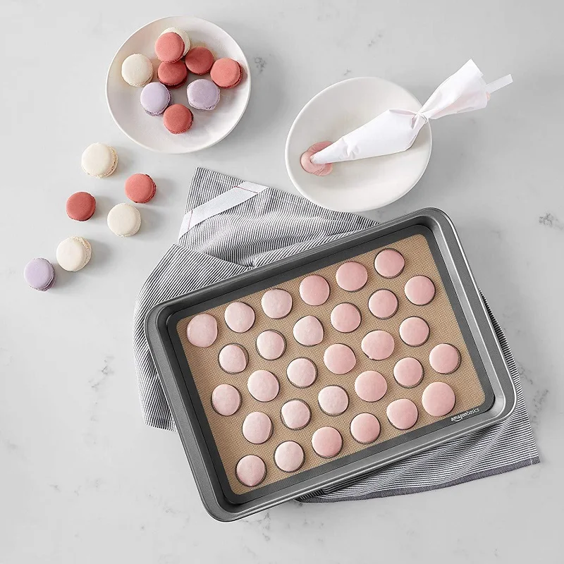 Silicone Baking Mats Pastry Pad Sheet Non-Stick Oven Sheet Liner Bakery Tool For Cookie Bread Macaroon Kitchen Bakeware silicone baking mat