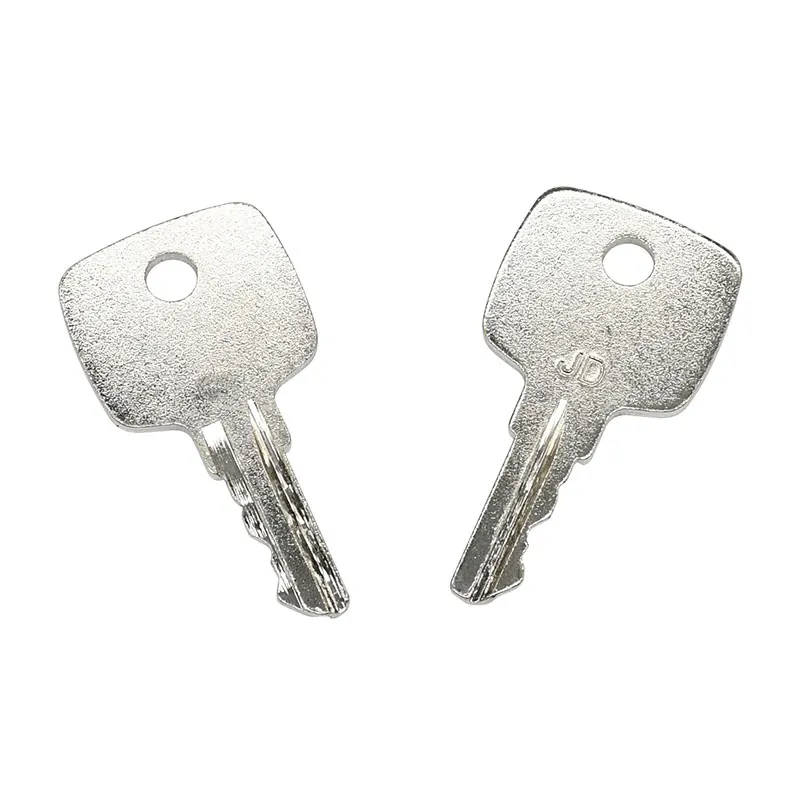2PCS Ignition Keys AR51481 AT195302 Compatible with John Deere Combine 1165 3300 4400 4420 Tractor 1020 1120 1030 1130 Loader