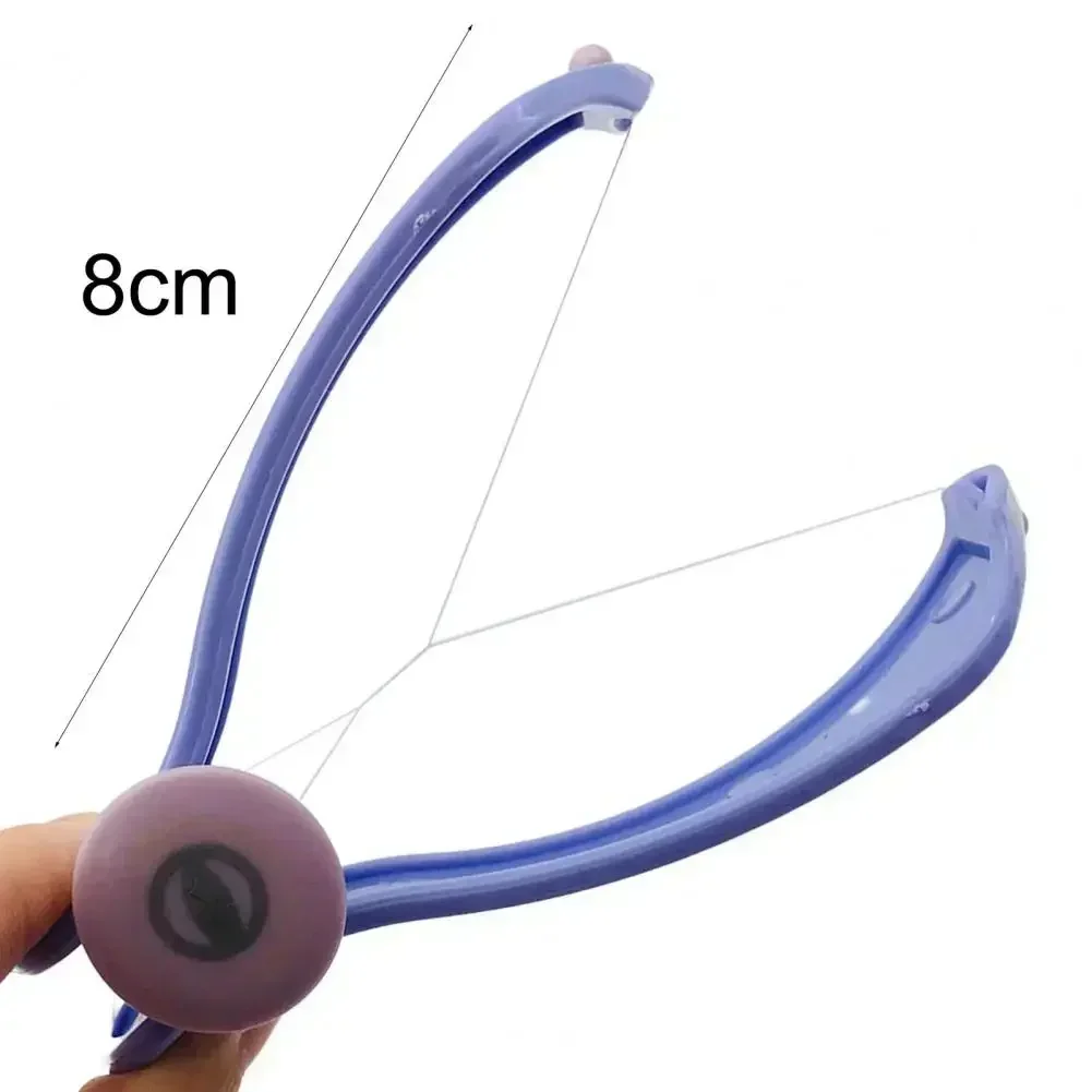 Facial Epilator Manual Spring Hair Trimmer Safe Facial Hair Remover Beauty Tool Cotton Thread Beauty Spring Epilator Tool Makeup