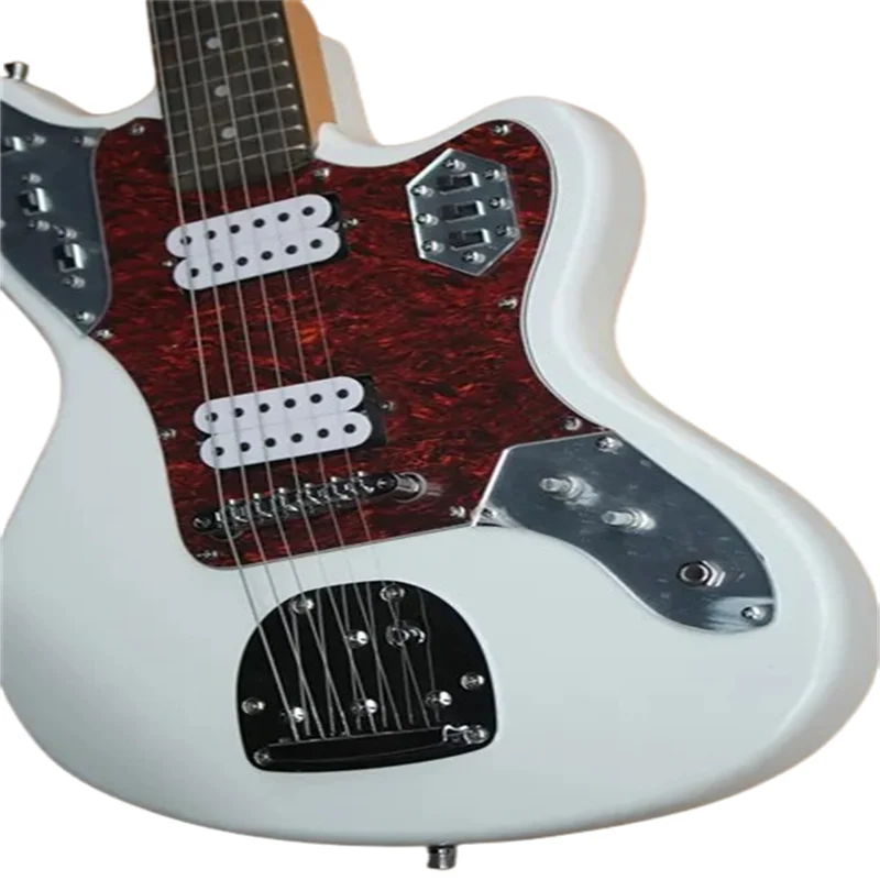 

White Body 6-String Electric Guitar Free Shipping in Stock