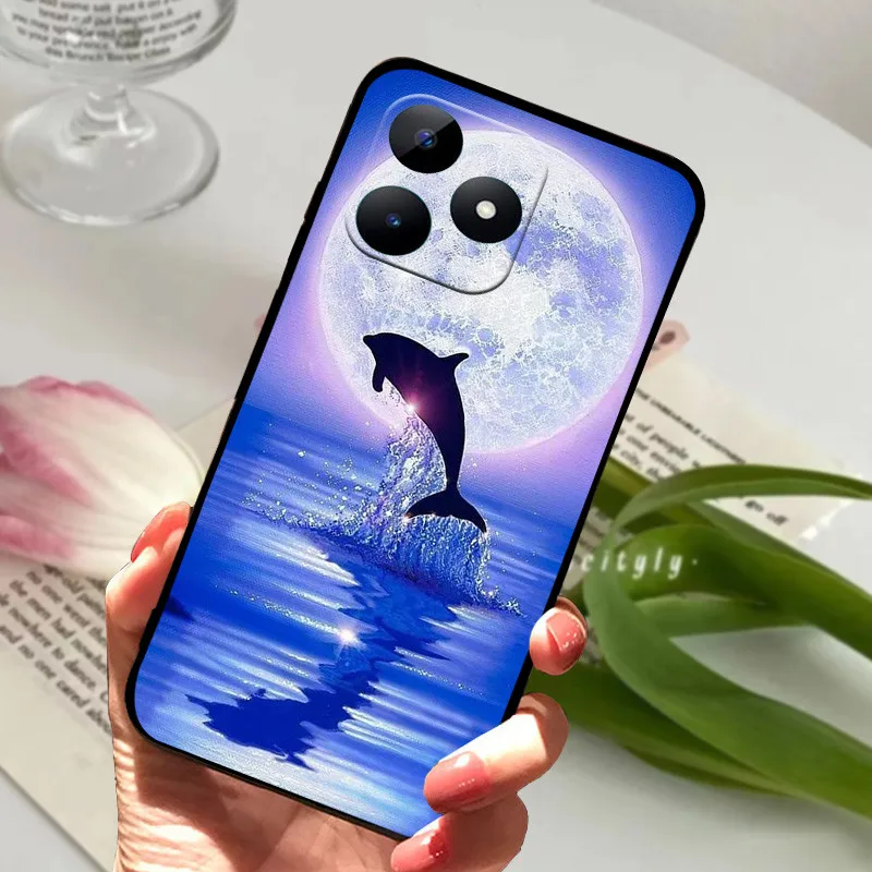 Shockproof Soft TPU Silicone Phone Case with Cartoon Animal Design