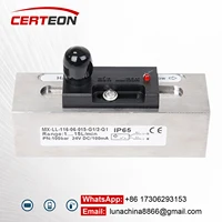 Détecteur de Débit à Piston LED pour Eau Huile et Gaz Interrupteur de Débit Réglable avec Alarme Contrôleur de Flux pour Pompe HVAC Système de Refroidissement 24VDC 220VAC 6