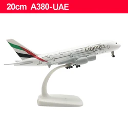 20cm Diecast Antonov An - 225 Mriya Airplane Model - 1/400 Scale Collectible Gift (A380 UAE)