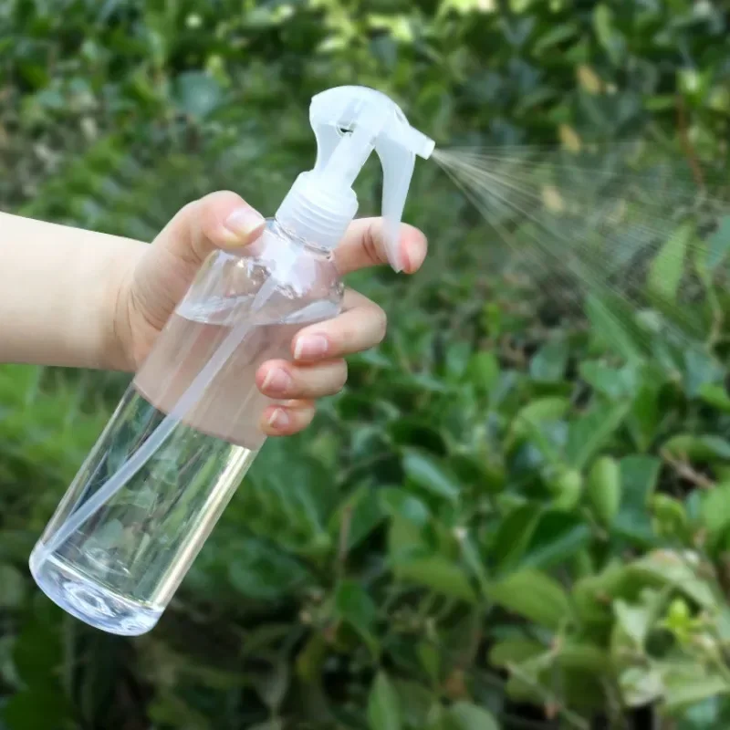 Black White Hand Trigger Spray Bottle Plastic Cleaning Water Sprayer Perfume Atomizer Empty Bottle Kitchen Gardening Tools