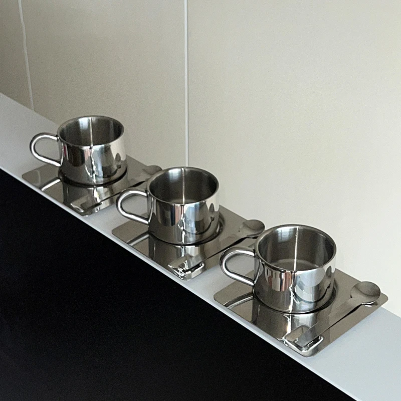 Stainless Steel Coffee Set 6