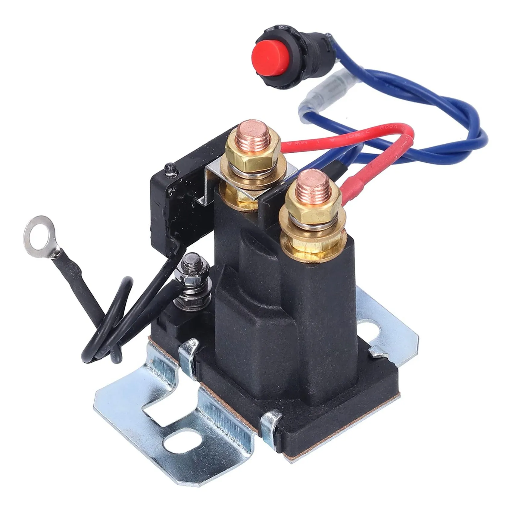 

200A DC 12V Dual Battery Isolator Relay Multifunctional Normally Open Mart Isolation Device Automobile