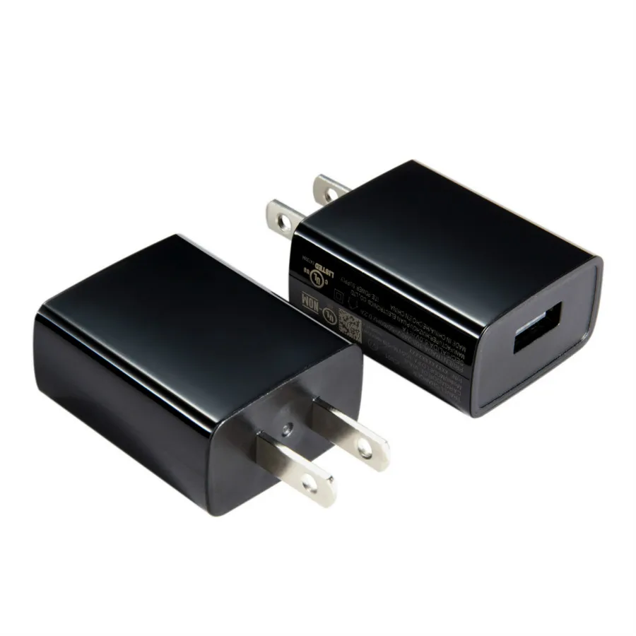 

10 шт., зарядное устройство USB с американской вилкой, 5 В, 1 А, 2 А, универсальные дорожные зарядные устройства, настенный адаптер питания для iPhone, Huawei, Samsung
