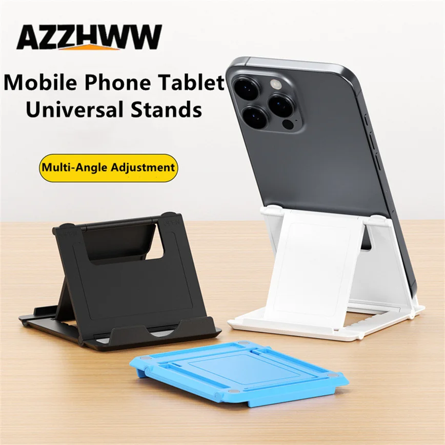 Compact Foldable Phone Stand - Universal Adjustable Desk Holder