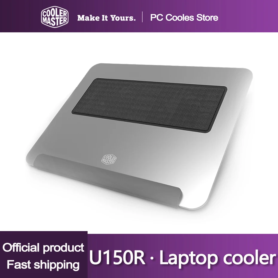 CoolerMasterU150RNEWNonslipLaptopCoolingPadwithDouble80mm