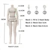 28cm Height Universal Version Body for 1/6 BJD Plastic 30cm Girl Doll Joints Body Accessories for Girls Dress Up Toys 3