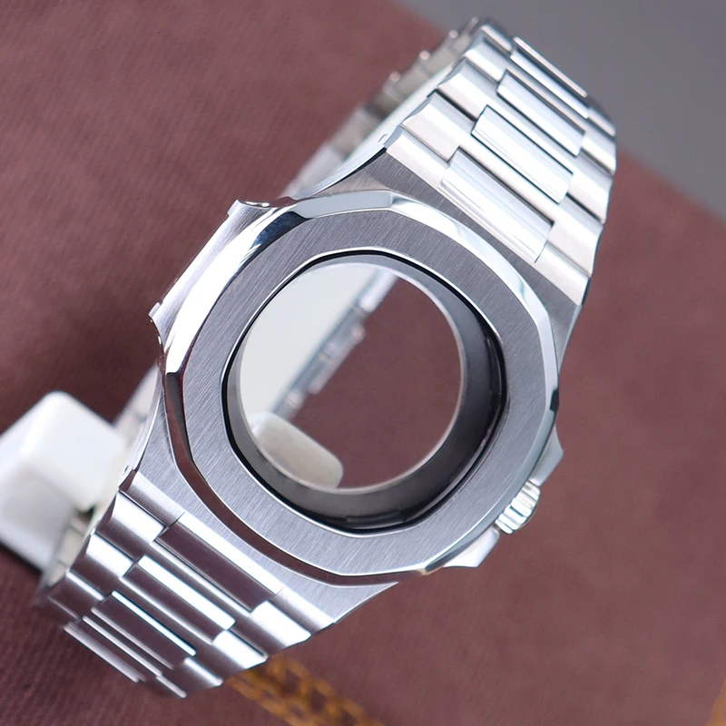 39.5mm Watch Cases Watchband Parts Sapphire Crystal Glass For