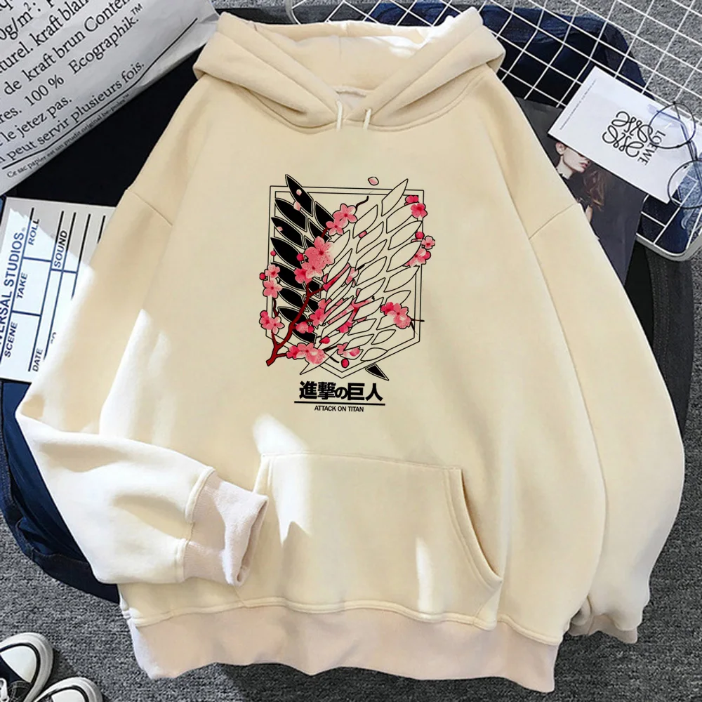 

Толстовка Эрена из «атаки на Титанов», Женская винтажная забавная одежда, свитер, женская уличная одежда