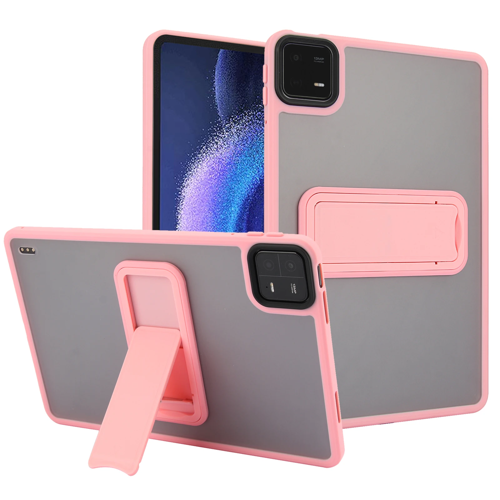 Versatile Protective Back Cover Case with Built-in Stand