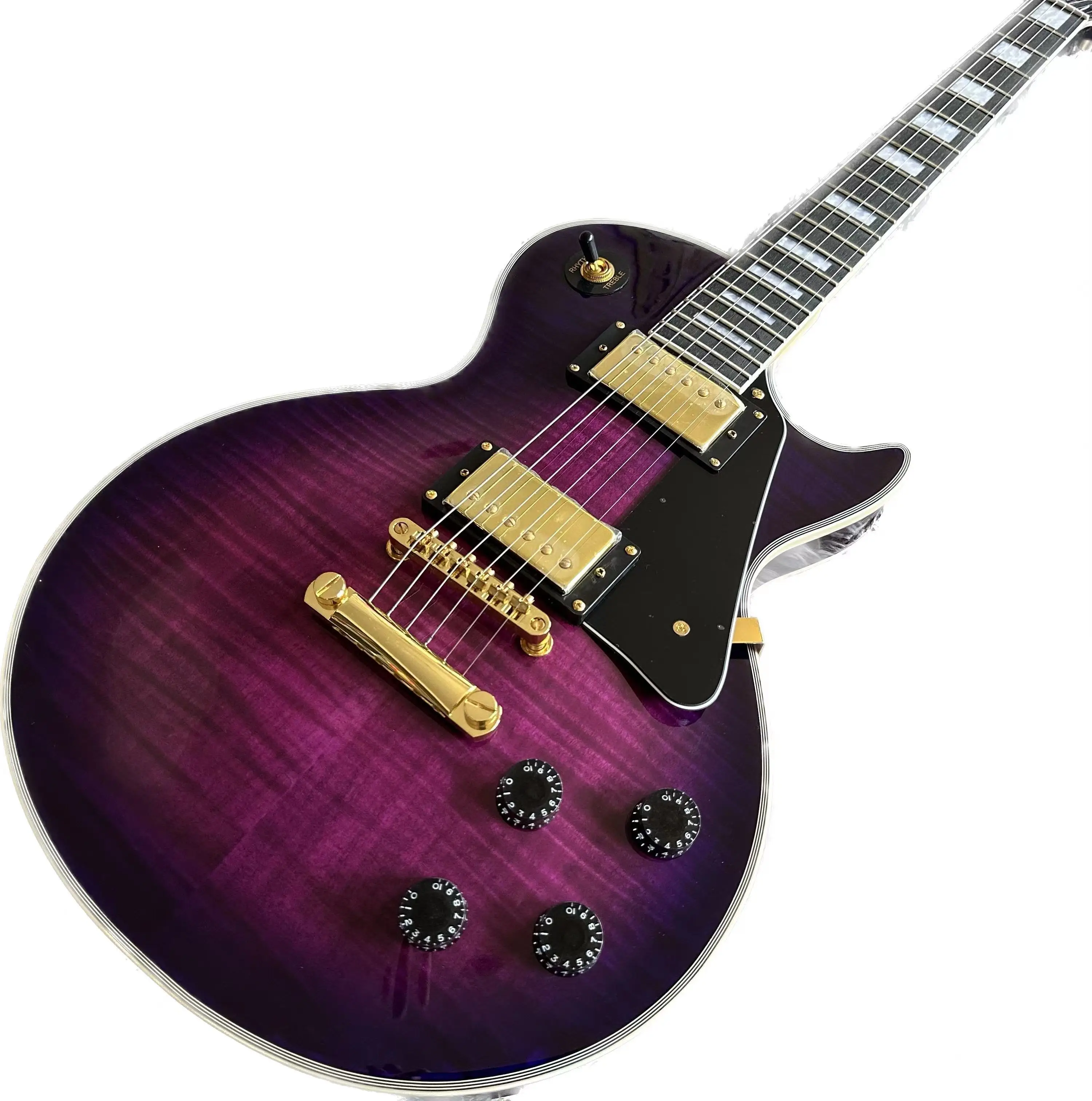 NewCustomHighQualityPurpleBurstElectricGuitarRosewood