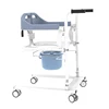 Manual Pin Style Shift chair Patient Transfer Lifter for Home Use Transfer To Bed Or Sitting Toilet 10 Gear Height Adjustment 5